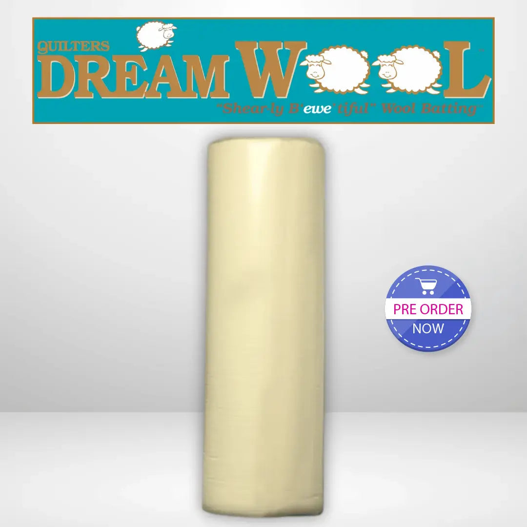 Quilters Dream Wool Batting Queen Roll - 93