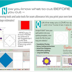 Quilters Select Design N Quilt Software