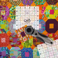 Quilters Select Non-Slip Crystal Clear Ruler 5