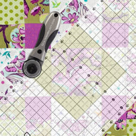 Quilters Select Non-Slip Crystal Clear Ruler 8.5
