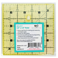 Quilters Select Non-Slip Ruler 3.5