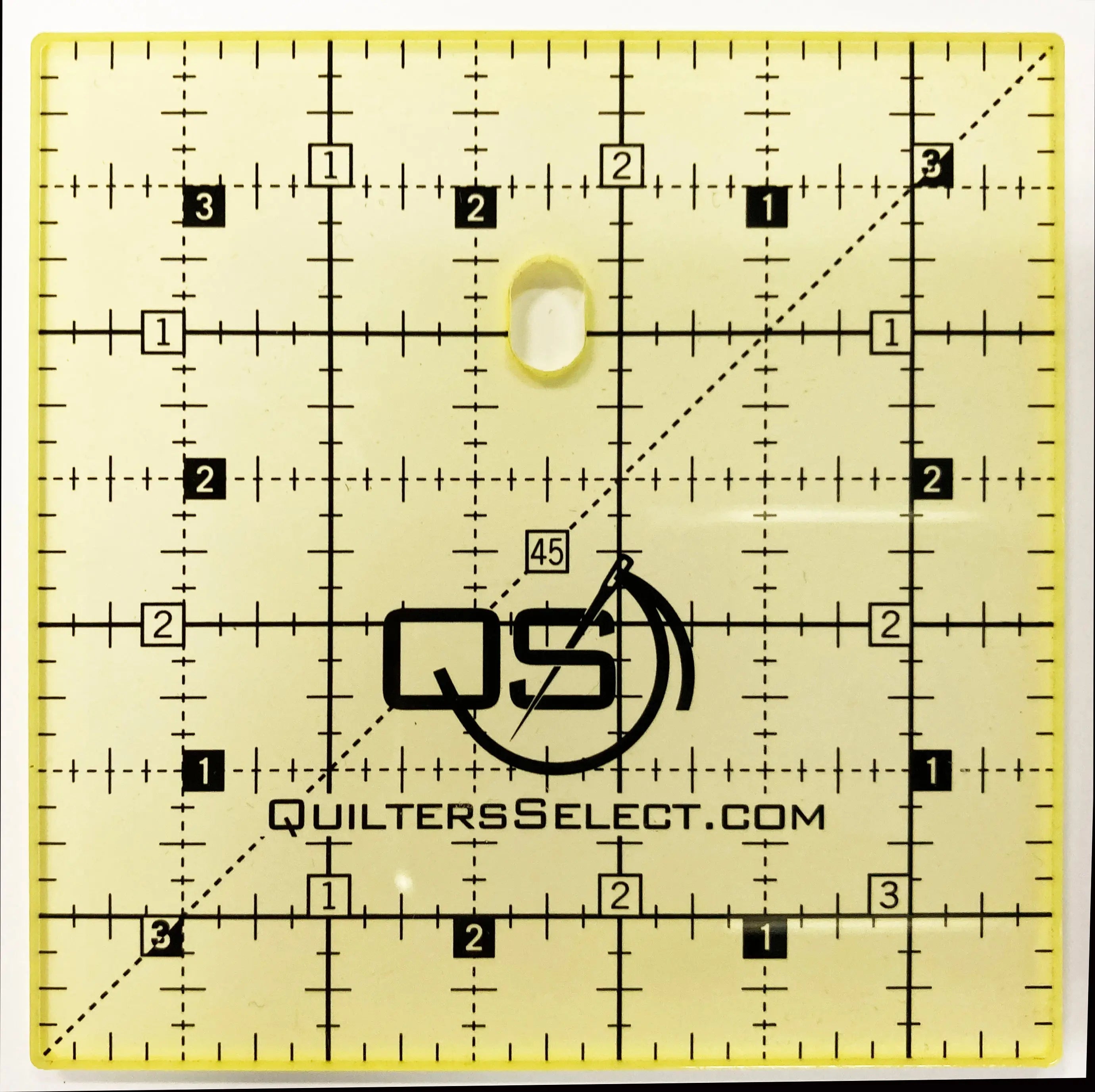 Quilters Select Non-Slip Ruler 3.5