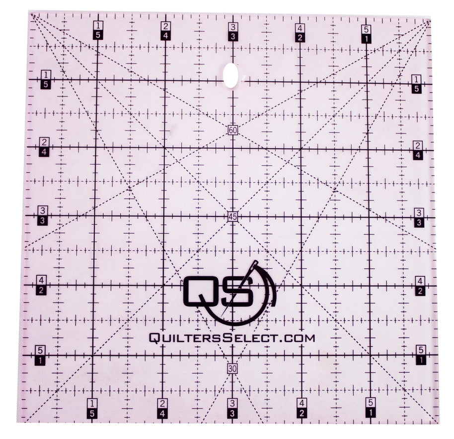 Quilters Select Pink Non-Slip Ruler 6