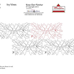 1525 Ivy Vines Pantograph by Rose-Clair Fletcher