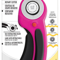45mm Ergonomic Rotary Cutter Magenta
