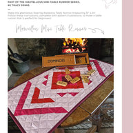 Roaring Radiance Table Runner