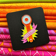 Rotary Cutter Enamel Pin