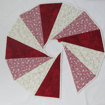 Modern Two Sided Tree Skirt Quilt Pattern