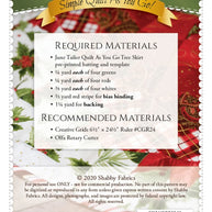 Bargello Christmas Tree Skirt Pattern