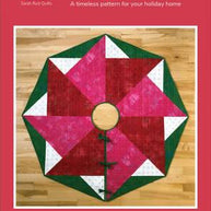 Spinning Star Quilted Tree Skirt Pattern