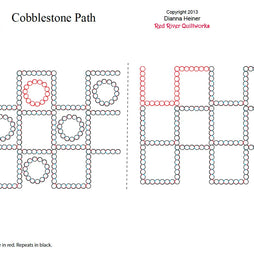 1706 Cobblestone Path Combo W/ Blocks Pantograph