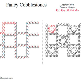 1707 Fancy Cobblestone Combo Pantograph & Block