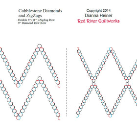 1708 Cobblestone Diamonds Combo Pantograph