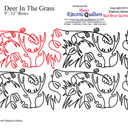 1717 Deer In The Grass Pantograph