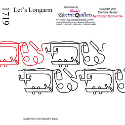 1719 Let'S Longarm Pantograph