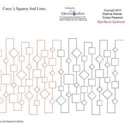 1721 Corey's Squares Pantograph