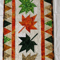 Falling Leaves Table Runner and Placemats Downloadable Pattern