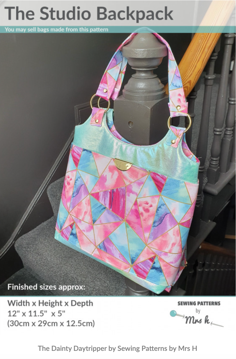 The Studio Backpack Sewing Pattern