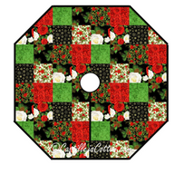 Christmas Rose Tree Skirt Downloadable Pattern