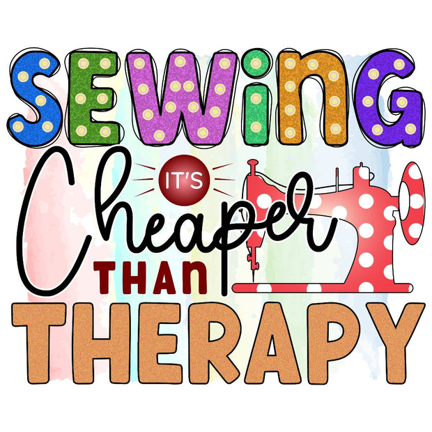 Sewing Therapy Fabric Panel