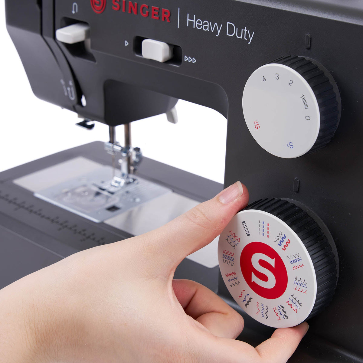 SINGER® Heavy Duty 4532™ Next Evolution Charcoal Sewing Machine