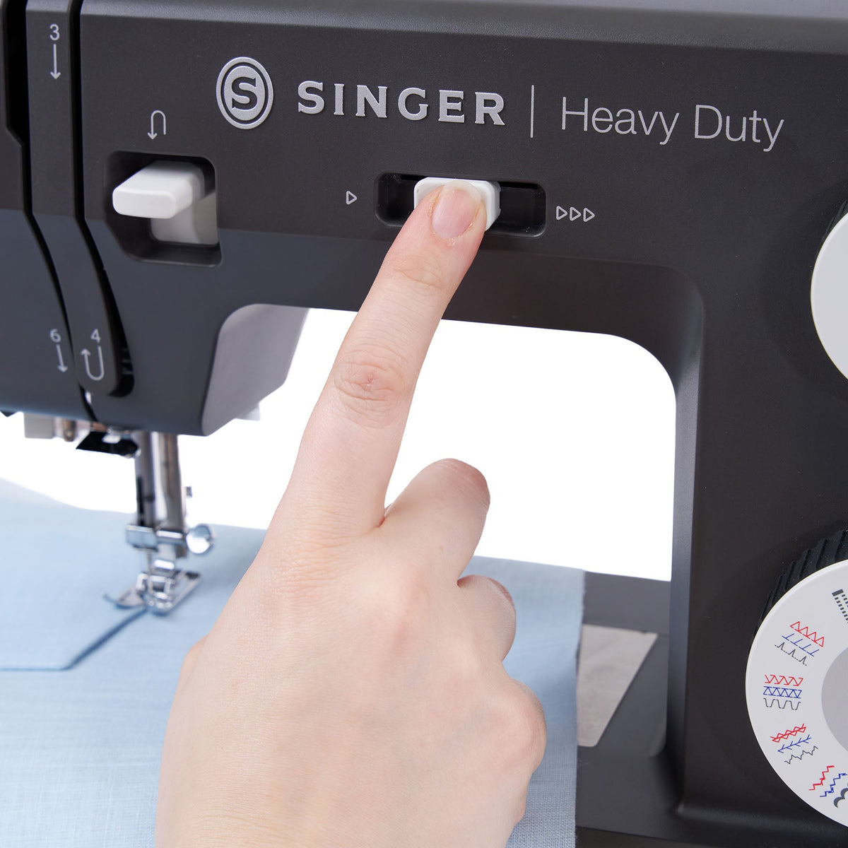 SINGER® Heavy Duty 4552™ Next Evolution Charcoal Sewing Machine