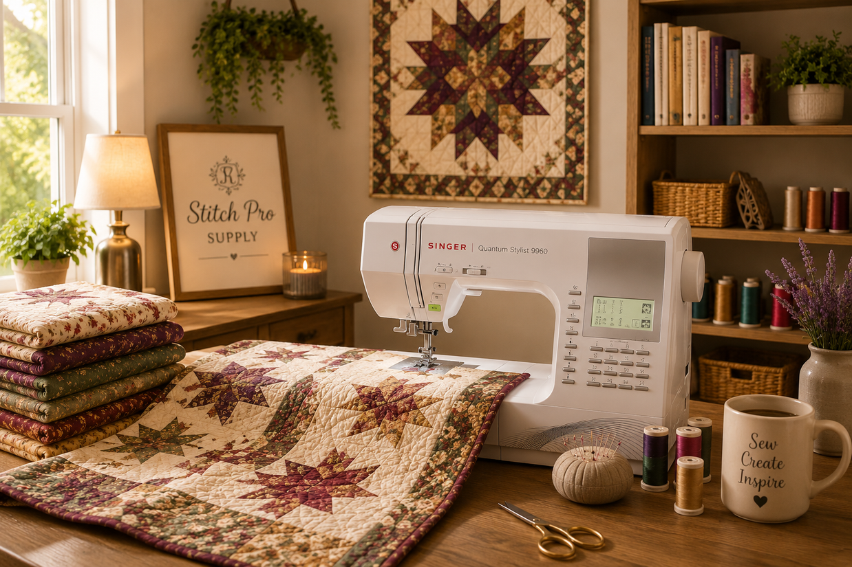 Singer Quantum Stylist 9960 Computerized Sewing & Quilting Machine