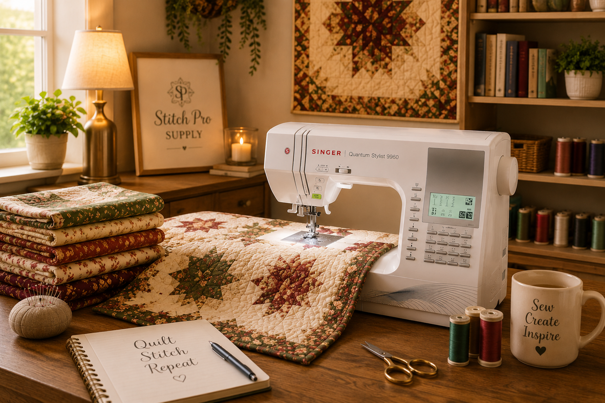 Singer Quantum Stylist 9960 Computerized Sewing & Quilting Machine