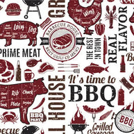 Smokehouse Merlot Digital Cuddle Fabric per yard