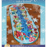 Snowman Village Table Runner