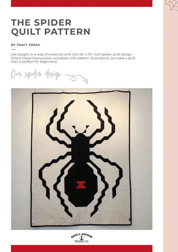 Spider Quilt Pattern