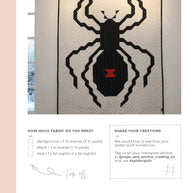 Spider Quilt Pattern