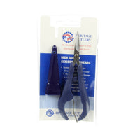 Spring-Loaded 5in Embroidery Nipper with Curved Blades