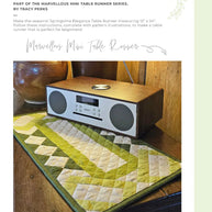 Springtime Elegance Table Runner