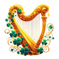 St. Patrick's Day Elements Fabric Panel 12