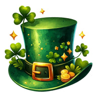 St. Patrick's Day Elements Fabric Panel 13
