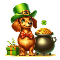 St. Patrick's Day Elements Fabric Panel 20