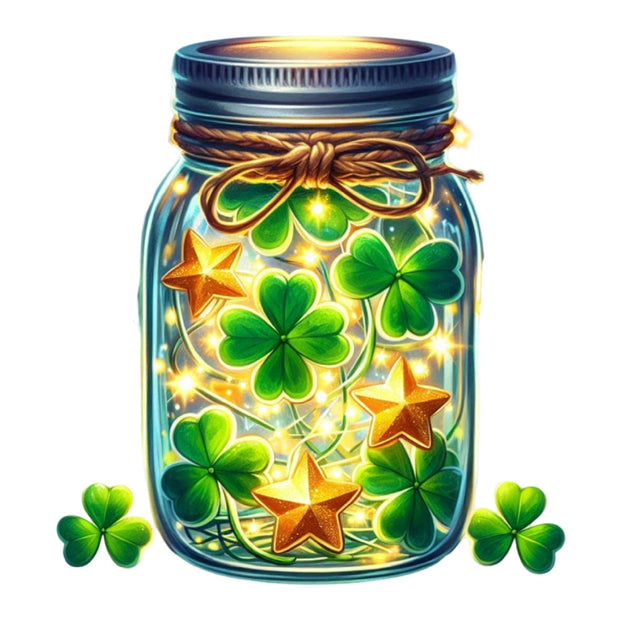 St. Patrick's Day Elements Fabric Panel 5