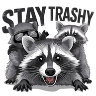 Stay Trashy Fabric Panel