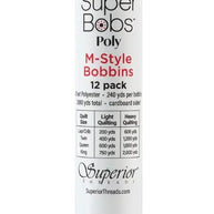 Monochrome Super Bobs Poly Multicolor 12pk M-Style