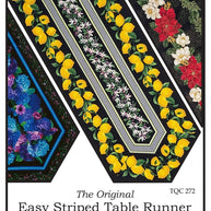 Easy Striped Table Runner