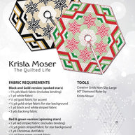 Gilded Christmas Tree Skirt Pattern