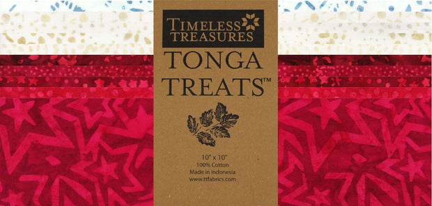 Tonga Patriot's Pride 10" x 10" Squares