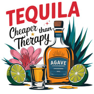 Tequila Therapy Fabric Panel