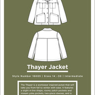 Thayer Jacket Sizes 14-30
