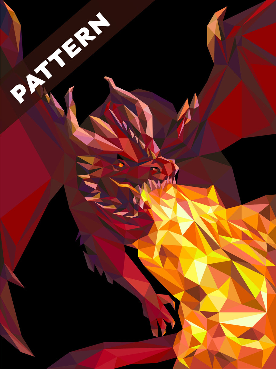 Toasty the Dragon Pattern