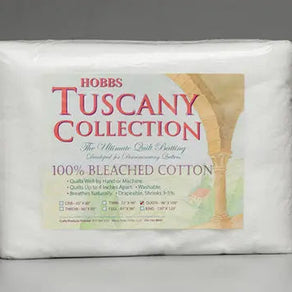 Hobbs Tuscany 100% Bleached Cotton Batting Package