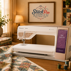 HUSQVARNA VIKING EPIC Quilt 97 Sewing & Quilting Machine | Premium Computerized Quilting System