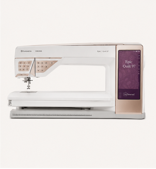 HUSQVARNA VIKING EPIC Quilt 97 Sewing & Quilting Machine | Premium Computerized Quilting System