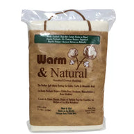 Warm & Natural Needled Cotton Batting - Full Case